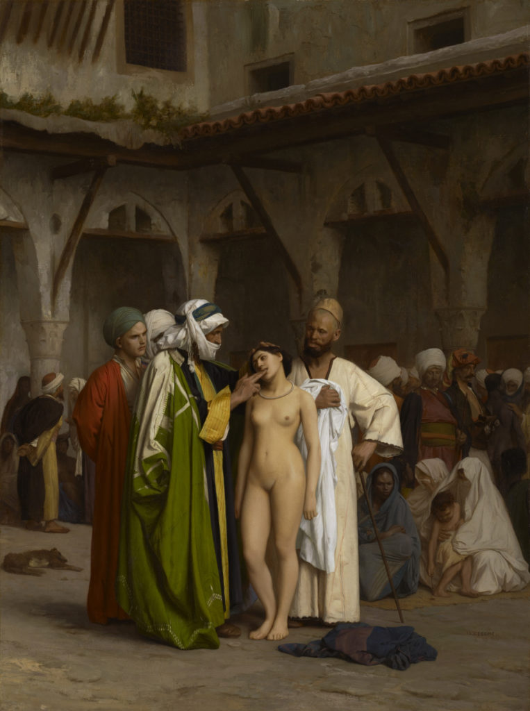 Jean-Léon Gérôme, The Slave Market. 1866.